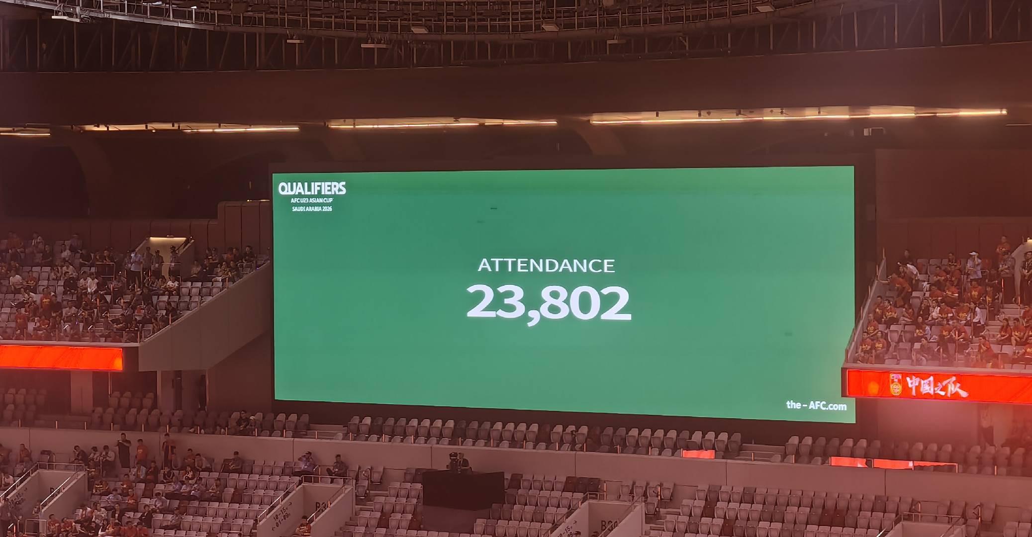PG模拟器-西安国际足球中心首次亮相，U23亚预赛中国vs东帝汶上座23802人